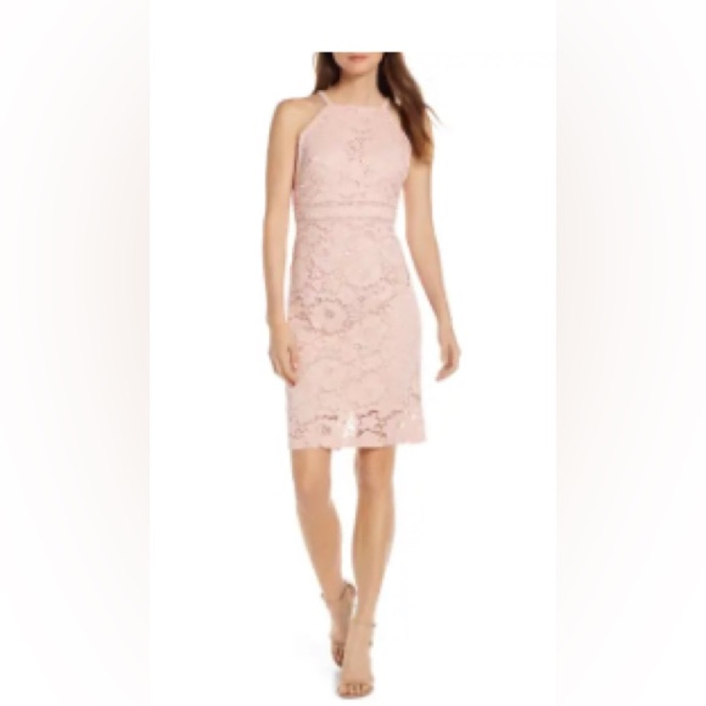 Vince Canute sleeveless, Lace sheath dress
